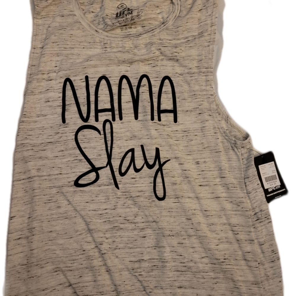 UFC Women's gym tank top namaslay New S